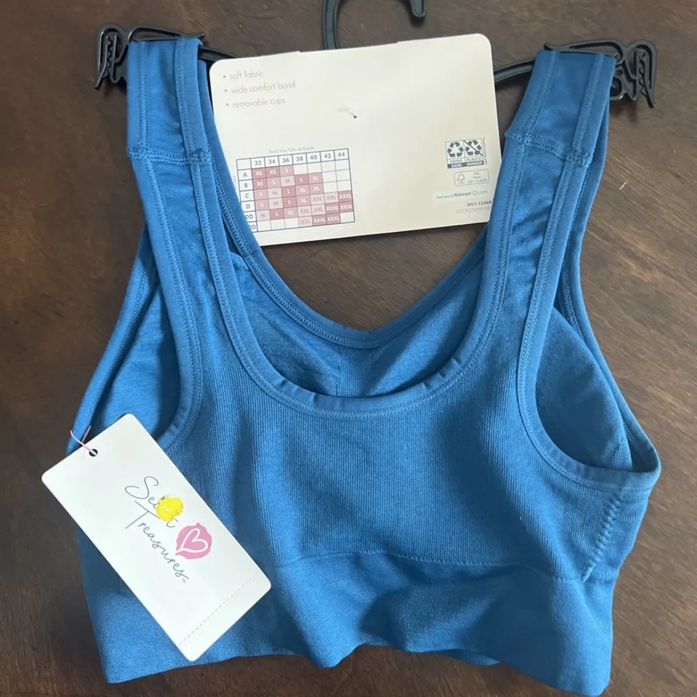 Secret Treasures Women's Seamless Wirefree Comfy Bra Size Small.